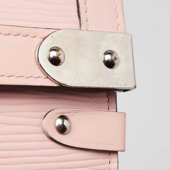 Louis Vuitton Rose Ballerine Epi Trunk Wallet On Chain Bag - Picture 6 of 12